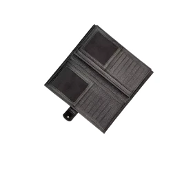 کیف پول پالتویی مردانه چرم کروکو مدل رایان