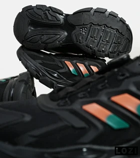 کفش کتانی مردانه مشکی نارنجی سبز ADIDAS ADIPOWER DISC