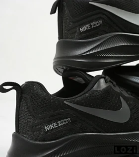 کفش کتانی بزرگ پا مشکی Nike air zoom