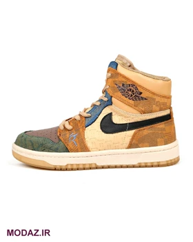 کتانی زنانه و دخترانه ساق‌دار نایک طرح جنگل NIKE FOREST