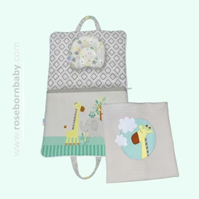 سرویس خواب مسافرتی رزبرن طرح brooks jungle