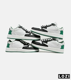 کفش کتانی مردانه سفید مشکی سبز NIKE travis scott