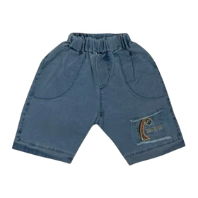 ست تیشرت و شلوارک پسرانه مدل زرافه PJ1139