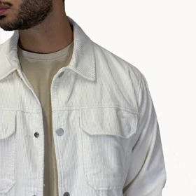 شکت مخمل کبریتی جیب‌دار HPLUS(7509)
