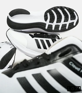 کفش کتانی مردانه و زنانه سفید مشکی ADIDAS CLOUD Foam