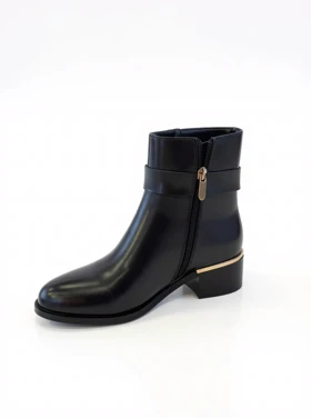 نیم بوت زنانه رزمری مدل Rosse merry Flat Ankle Boots SH6099