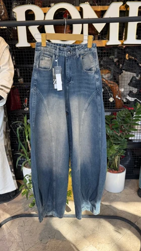 شلوار زنانه مام مکس آبی