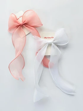 گیره مو انبری پاپیونی حریر