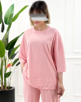 بلوز و شلوار ساده نخ‌پنبه