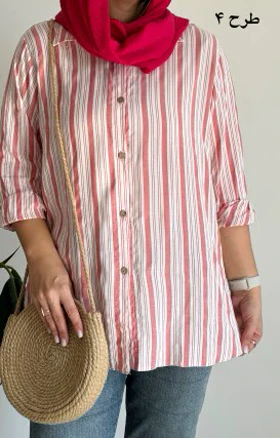 مانتو چهارخونه لینن