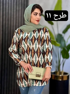 مانتو لینن تینا کد 1832