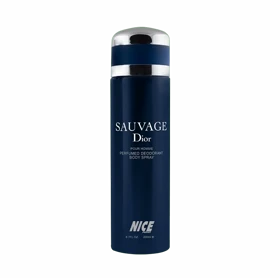 اسپری بدن مردانه نایس پاپت مدل Sauvage Dior حجم 200 میلی لیتر