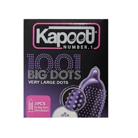 کاندوم خاردار بیگ دات کاپوت 3 عدد