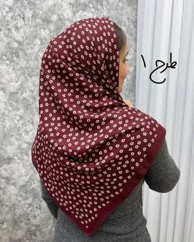 روسری نخی طرحدار 4004