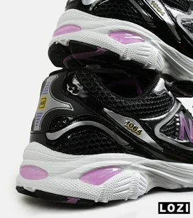 کفش کتانی مردانه و زنانه مشکی بنفش NEW BALANCE 1064 V.2