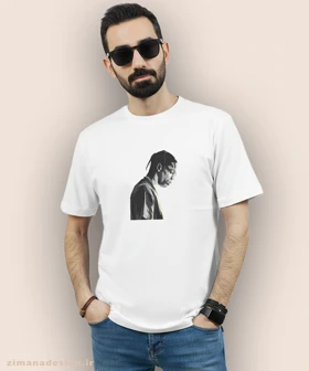 تیشرت مردانه و زنانه طرح تراویس اسکات کد 946