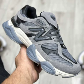 کتانی اسپرت مردانه مدل نیوبالانس NEW BALANCE 9060رنگ طوسی