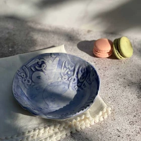 پیاله بیداه آبی