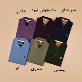 بلوز مردانه کبریتی یقه دار