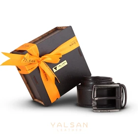 کمربند مردانه چرم یلسان مدل بایسن 4.5 کد 084-GS