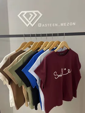 تیشرت آستین دوبل(SMILE)
