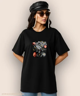 تیشرت لش مردانه و زنانه طرح آلبوم مجاز هیچکس