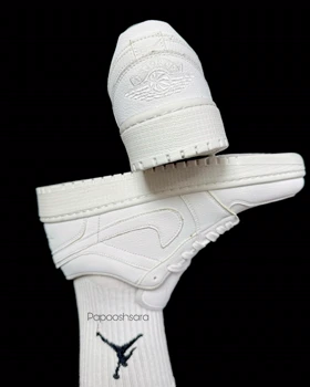 کتانی جردن وان سفیدتمام