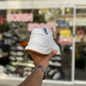 کتانی BSK سفید سایز بزرگ کد 5862