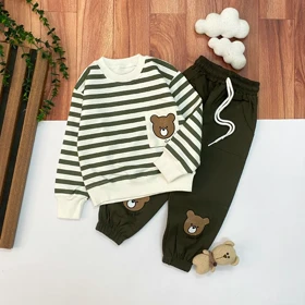 بلوز و شلوار کتان پسرانه رینگی