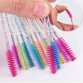 فرچه صابون ابرو دسته اکلیلی بسته 5 عددی