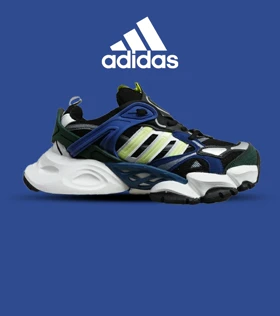 کفش کتانی مردانه و زنانه مشکی آبی لیمویی ADIDAS performance x9000l4 مدل 5805