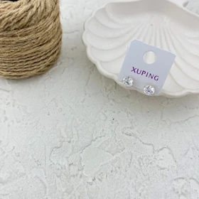 گوشواره زنانه طرح جواهری شیک ژوپینگ