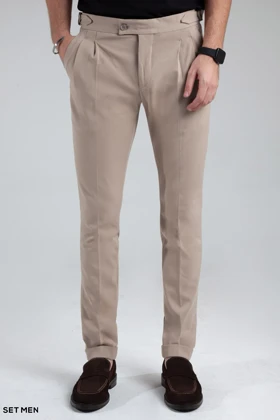 شلوار پارچه ای مردانه پیل دار