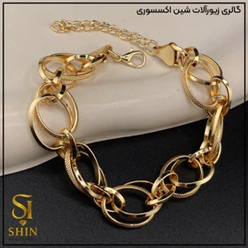 دستبند زنانه استیل دوپیو کد dzd16
