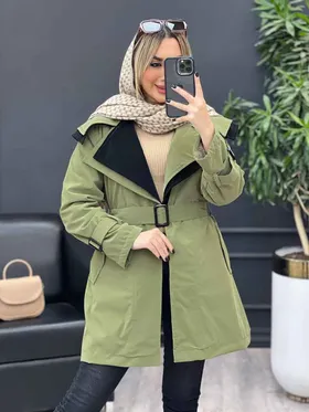 کاپشن سیلیکونی یقه دوبل