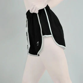 شلوارک ورزشی زنانه جیم شارک مدل PB-4H0253 مشکی