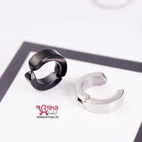 گوشواره کلیپسی مردانه, زنانه, بچه گانه، ساده/ قطر 1cm