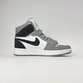 کفش روزمره جردن 1 ساق‌دار طوسی سرمه ای