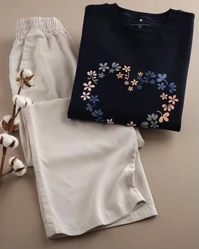 شلوار بگ لینن