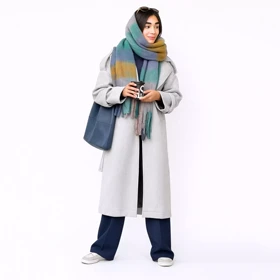 پالتو فوتر بلند 1007171