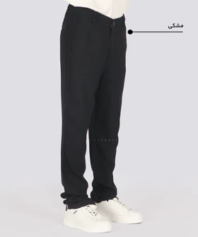شلوار لینن بگ مردانه کمر کش 0126