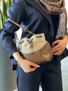 کیف دستی _ minmin (نسکافه ای)