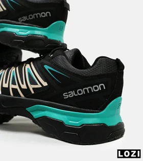 کفش کتانی مردانه و زنانه مشکی کرم آبی سالومون Salomon X ULTRA