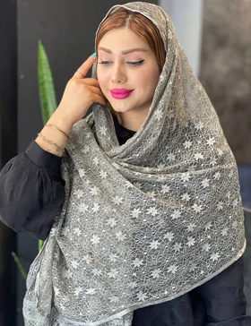 شال توری مونا کد : L206