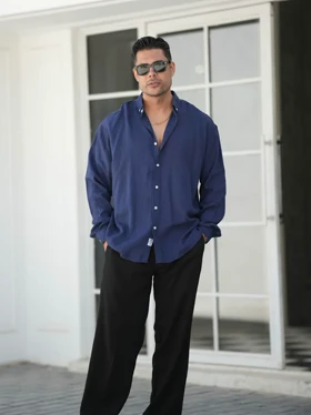 پیراهن مردانه لینن1070mc