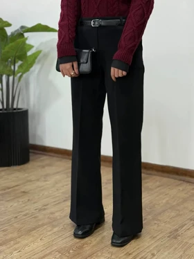 شلوار دمپا مشکی الا (پیش فروش)