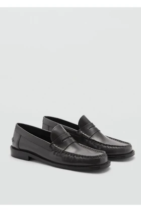 کفش لوفر زنانه اورجینال منگو mango