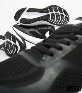 کفش کتانی بزرگ پا مشکی سفید Nike guide 10