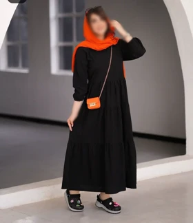 پیراهن کفتان 3 چین کد 50171