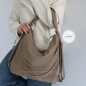 کیف بزرگ دانشجویی دوکاره مدل ژوان